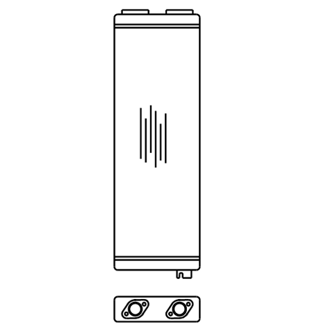 Heater Matrix - Rolls Royce - Silver Spirit - 20300