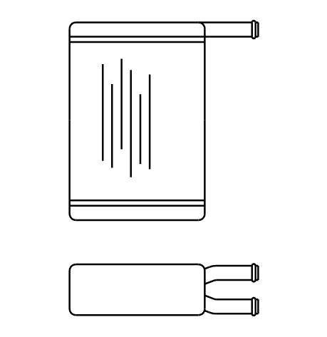 Heater Matrix - Landrover - Series 3 - 20309