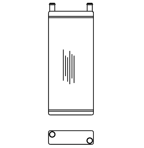 Heater Matrix - Bus - Heater Demister - 20327