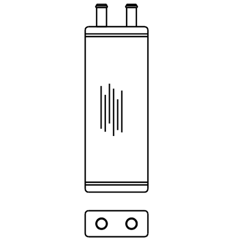 Heater Matrix - Bus - Leyland Dart - 20329