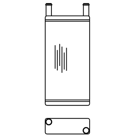 Heater Matrix - Leyland - Olympian - 20393