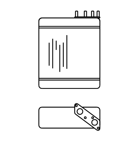 Heater Matrix - Austin Rover - Mini 1984-92 - 20403