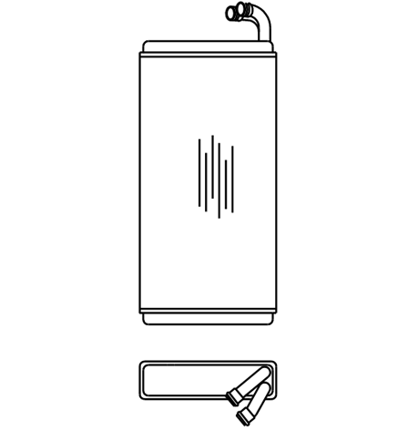 Heater Matrix - Seddon Atkinson - Strato - 20405