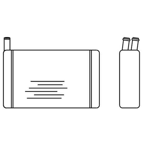 Heater Matrix - Audi - 80 MK1 & MK2 1972-87 - 20408