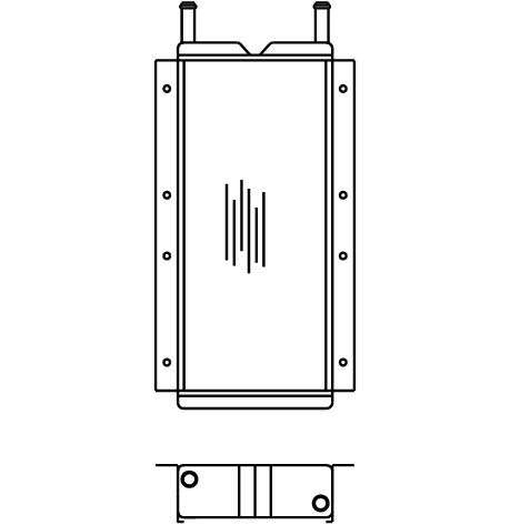 Heater Matrix - Bus - Shelvoke Drewry - 20414