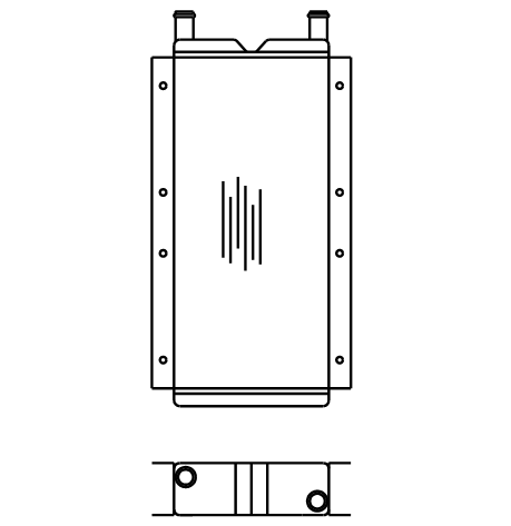 Heater Matrix - Bus - Heater Demister - 20415