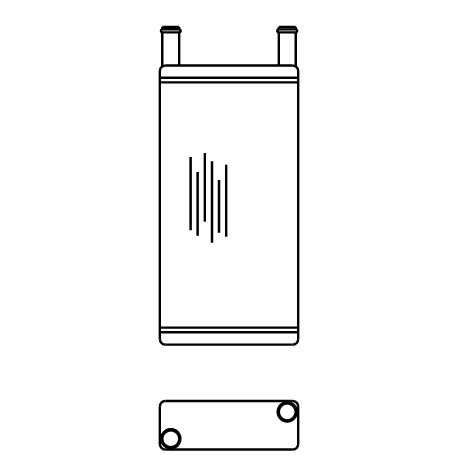 Heater Matrix - Bus - Walter Alexander - 20422