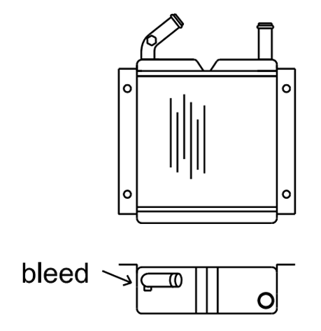 Heater Matrix - Bus - ECW & demister - 20427