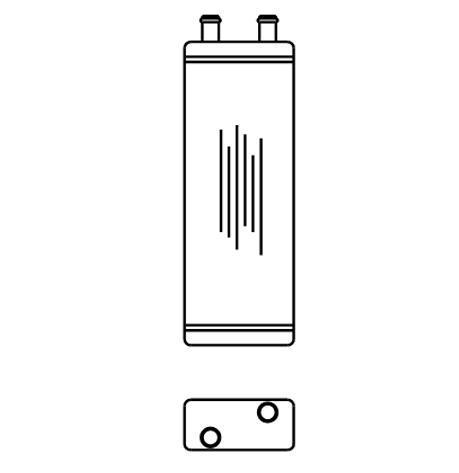 Heater Matrix - Bus - Heater Demister - 20439