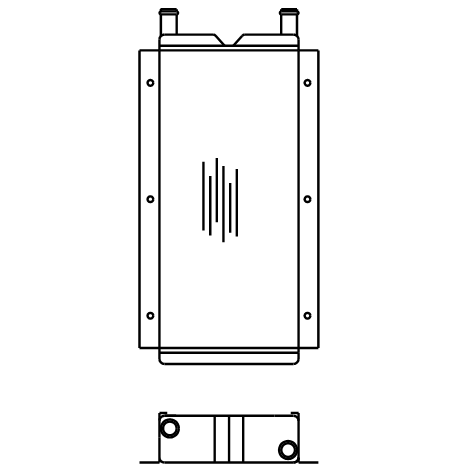 Heater Matrix - Bus - Heater Demister - 20443