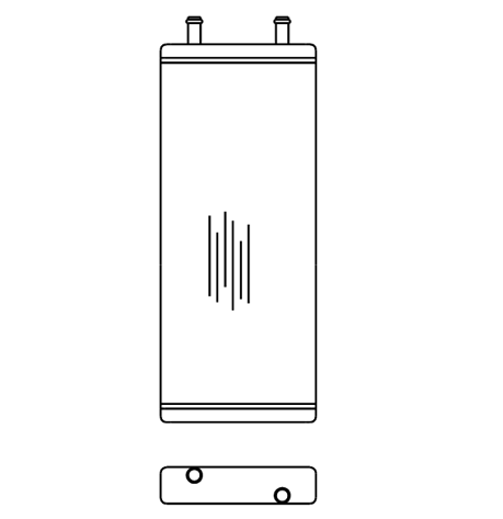 Heater Matrix - Dennis - Dart - 20463