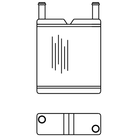 Heater Matrix - British Rail - Coach - 20464