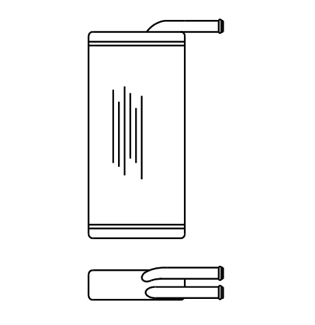 Heater Matrix - Leyland - DAF 45 1991- - 20466