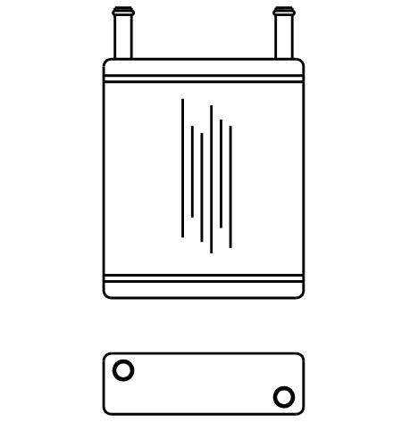 Heater Matrix - Ambulance - Ambulance (Ford & Rover) - 20467