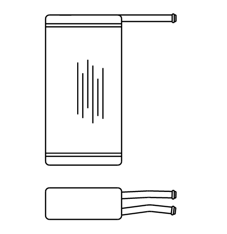 Heater Matrix - Reliant - Scimitar 1975-85 - 20485