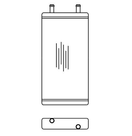 volvo B10M heater matrix