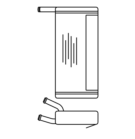 Heater Matrix - Landrover - Discovery 1995- - 20500