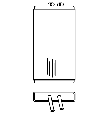 Heater Matrix - Mercedes - NG90 SK 1735 - 20501