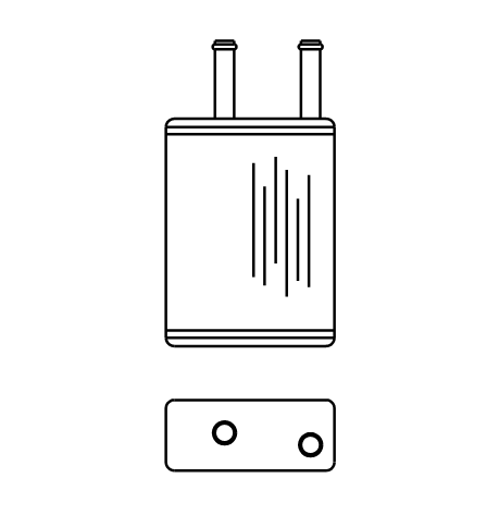 Heater Matrix - Toyota - Starlet (early) - 20522