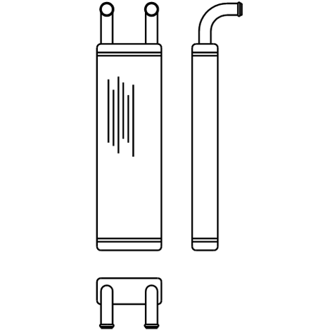 Heater Matrix - Bus - Duple - 20526