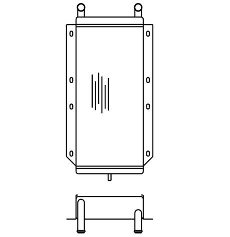 Heater Matrix - Leyland - Lynx - 20537