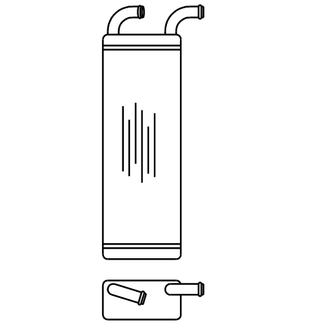 Heater Matrix - TVR - Tuscan 1997- - 20541