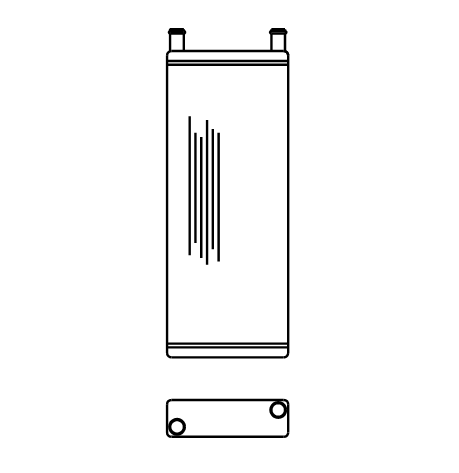 Heater Matrix - Bus - Heater Demister - 20546