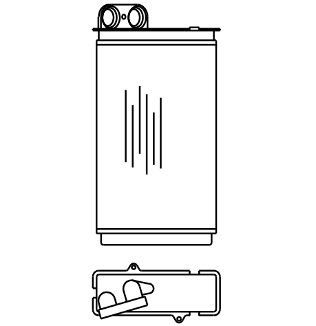 Heater Matrix - Peugeot - 405 1988- - 20561