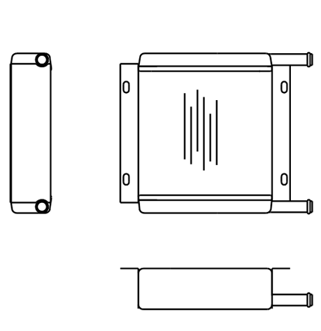 Heater Matrix - Bus - Heater Demister - 20562