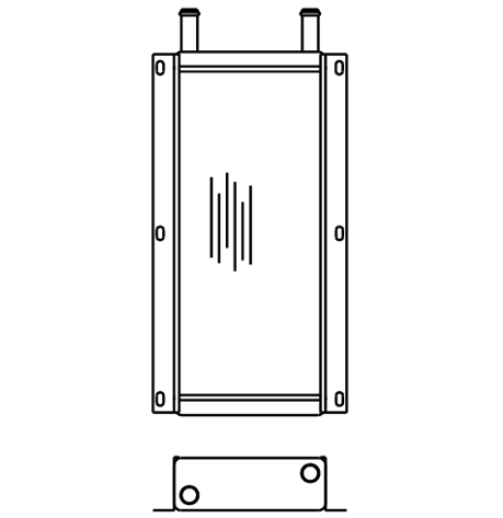 Heater Matrix - Bus - Heater Demister - 20563