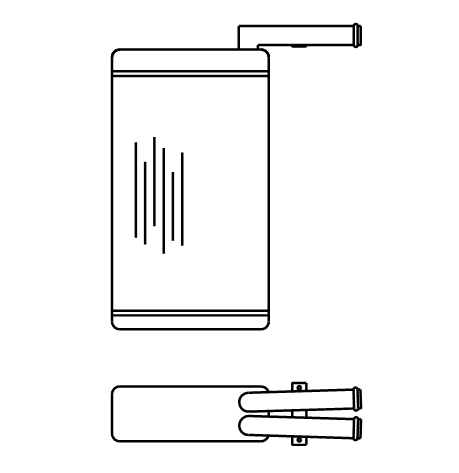 Heater Matrix - Landrover - Defender 1991-96 - 20571