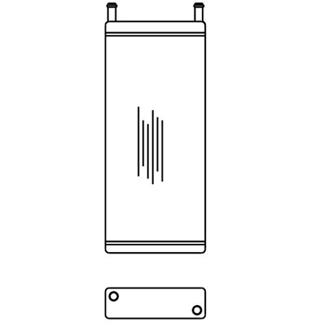 Heater Matrix - Bus - Heater Demister - 20575