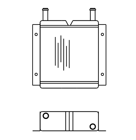 Heater Matrix - Bus - Cab & Coach - 20580