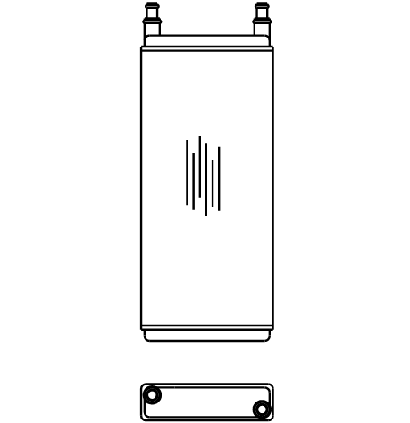 Heater Matrix - Bus - Heater Demister - 20590