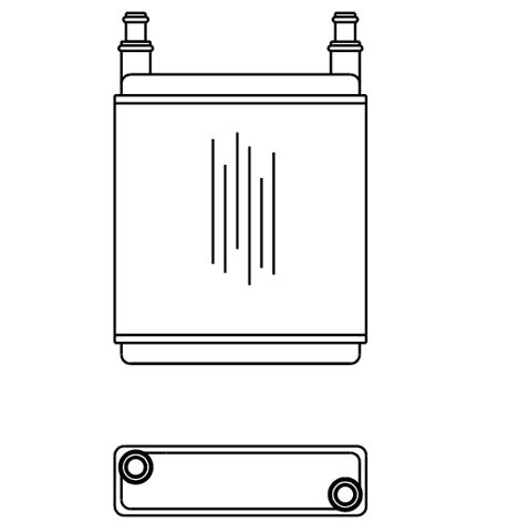 Heater Matrix - Scania - Coach Demister - 20591