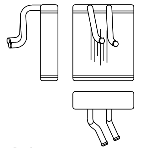 Heater Matrix - Mitsubishi - Carisma - 20597