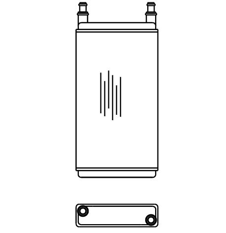 Heater Matrix - Bus - Heater Demister - 20602