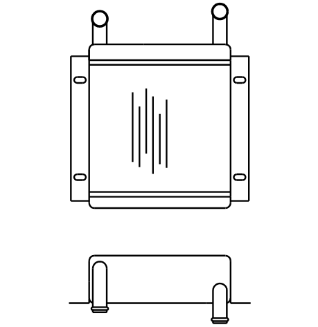 Heater Matrix - Bus - Cab & Coach - 20613