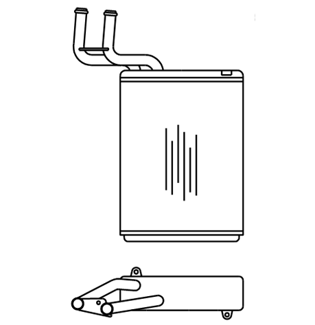 Heater Matrix - Peugeot - Boxer 1995-02 - 20618