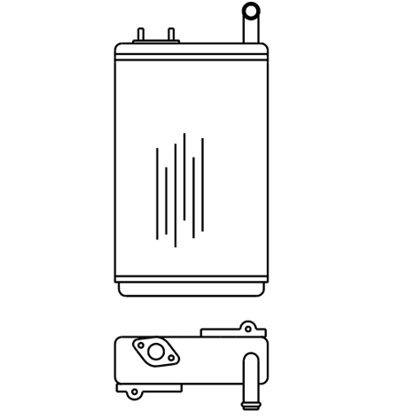 Heater Matrix - Fiat - Uno 1983- - 20653