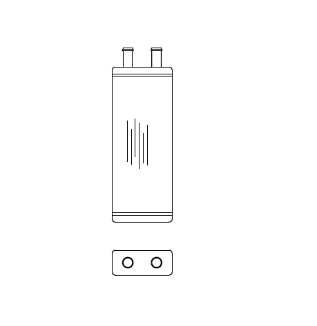 Heater Matrix - Bus - Alexander Enviro 500 - 20655