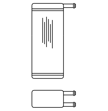 Heater Matrix - MG - Midget - 20661