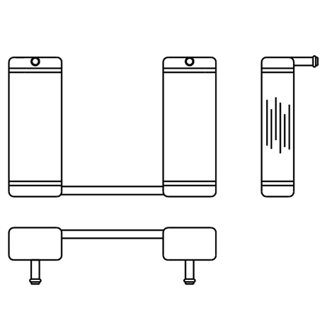 Heater Matrix - Lotus - Elite - 20664