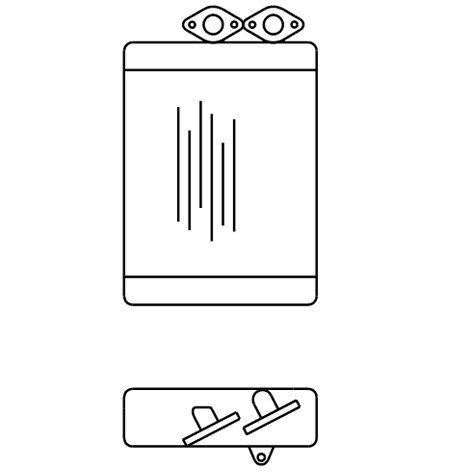 Heater Matrix - Mazda - E2200 1990- - 20670