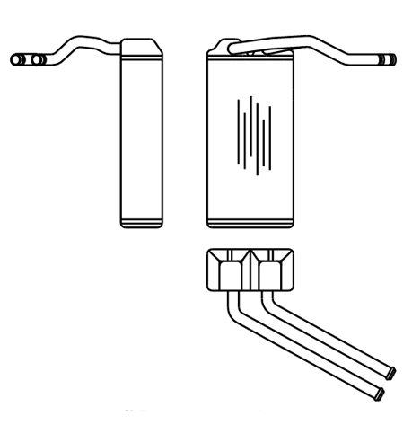 Heater Matrix - Landrover - Freelander 1997-2000 - 20698