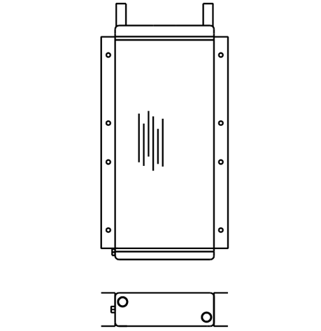 Heater Matrix - British Rail - Demister - 20708