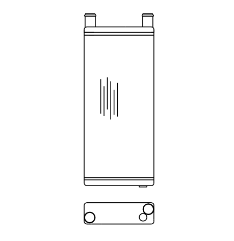 Heater Matrix - Bus - Heater Demister - 20709