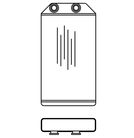 Heater Matrix - Toyota - Corolla AE112 1999-2001 - 20741