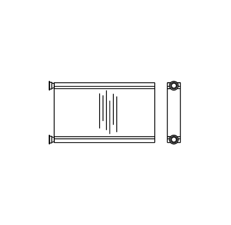 Heater Matrix - Mitsubishi - Pajero Mk3 2000 onwards - 20746