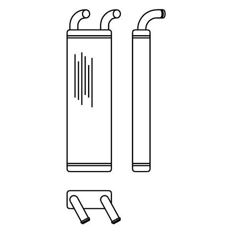 Heater Matrix - Bus - Duple - 20755